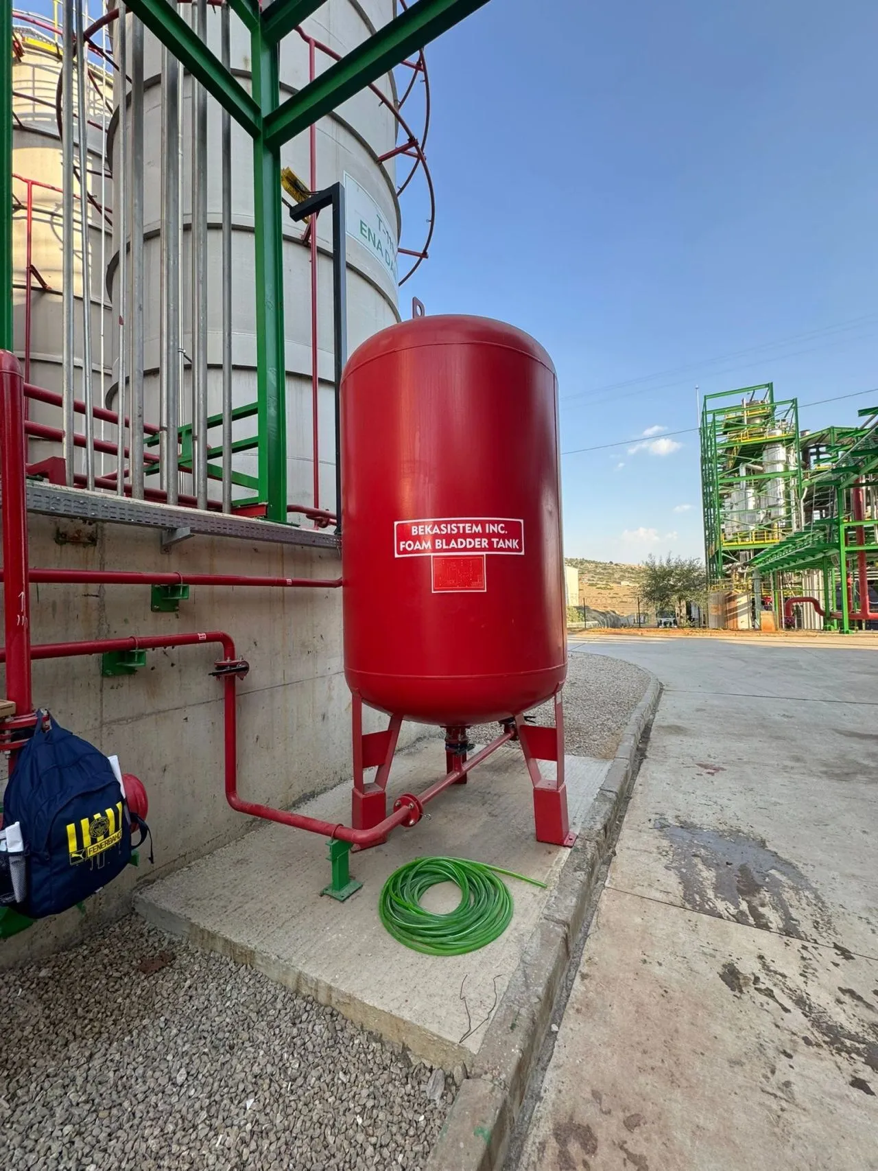 Diyaframlı Köpük Tankı